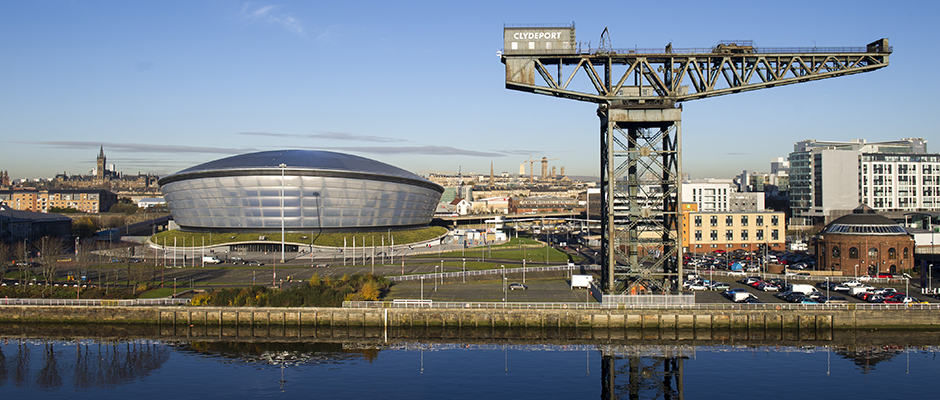 Glasgow city view